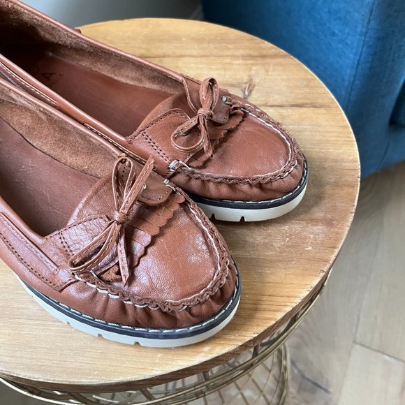 Moda In Pelle Esmee Tan Leather Size 39 - Picture 9 of 11